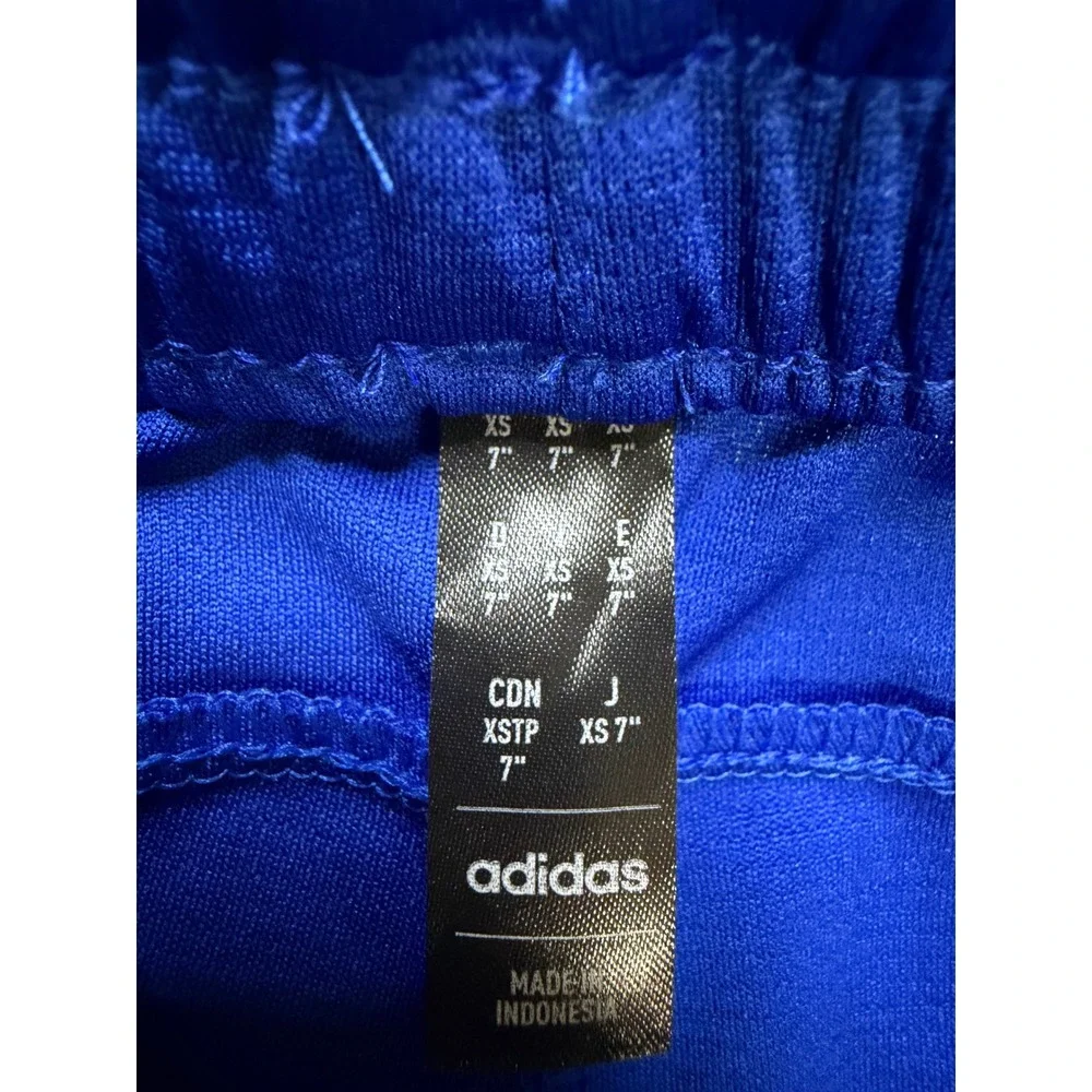 Adidas Mens Axis Knit‎ 4.0 Training Shorts Royal Blue IV7887 XS 7 Inch Inseam